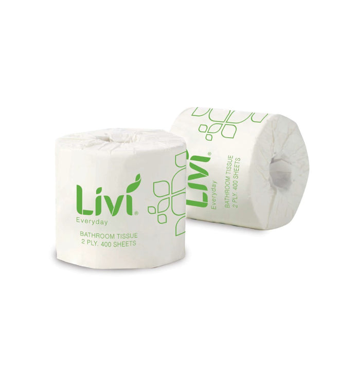 Livi Basics Toilet Tissue 2ply 400s