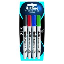 Whiteboard Marker Artline Supreme Assorted - Pack of 4