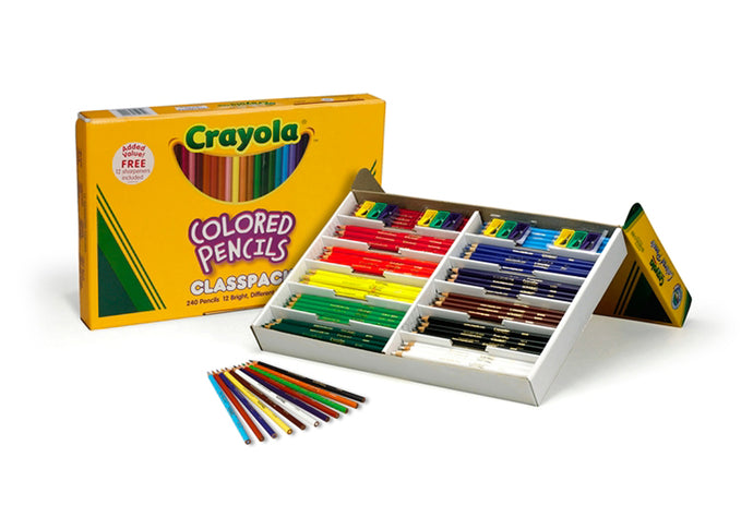 68-8024 Colour Pencil 240 Classpack