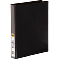 Binder Insert Marbig A4 Clearview 2 D-Ring 25Mm Black