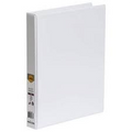 Binder Insert Marbig A4 Clearview 2 D-Ring 25Mm White