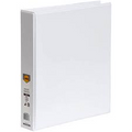 Binder Insert Marbig A4 Clearview 2 D-Ring 38Mm White
