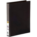 Binder Insert Marbig A4 Clearview 3 D-Ring 25Mm Black