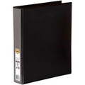 Binder Insert Marbig A4 Clearview 3 D-Ring 38Mm Black