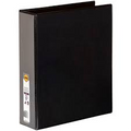 Binder Insert Marbig A4 Clearview 3 D-Ring 50Mm Black