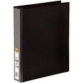 Binder Insert Marbig A4 Clearview 4 D-Ring 38mm Black