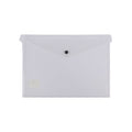 Bantex Document Folder A4 Button Clear