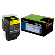 Lexmark CS510 Extra High Yield RP Toner Cartridge Yellow 4k