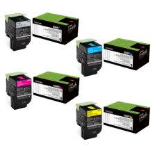 Lexmark CX310,CX410,CX510 RP Toner Cart Yell 1k