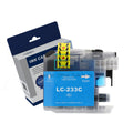 Brother LC231C/LC233C Cyan High Yield Compatible Ink