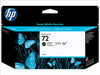 HP No 72 DJ T1100 Matte Blk Ink Cart 130ml