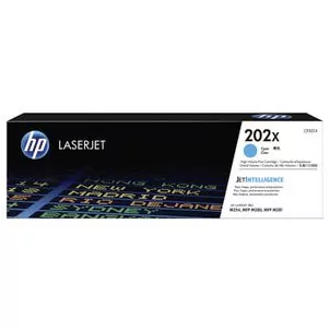 HP HP202X Cyan Toner Cartridge - 2,500 Pages