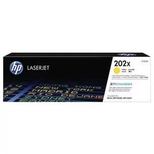 HP HP202X Yellow Toner Cartridge - 2,500 Pages