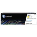 HP 202X Yellow High Yield Toner Cartridge - 2500 pages