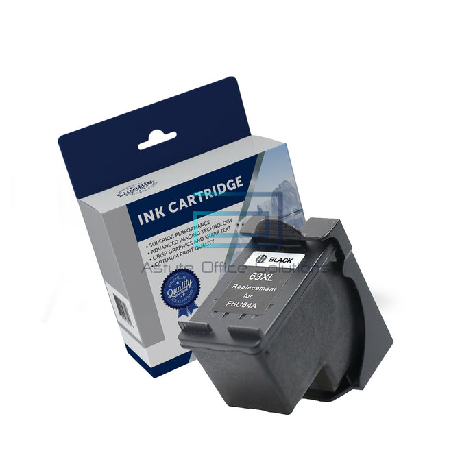 HP F6U64AA/#63XL Black Extra High Yield Compatible Ink