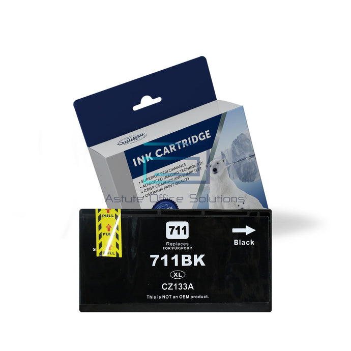 HP CZ133A/#711 Black Extra High Yield Compatible Ink