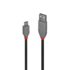 Lindy 0.5m USB-A 2.0 to Micro-B - Anthra Line