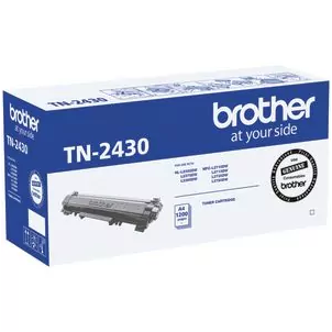 Brother TN-2430 Black Toner Cartridge - 1,200 Pages