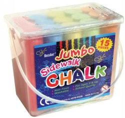 Chalk Beesart Coloured Sidewalk Jumbo Bucket 15'S