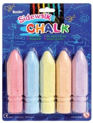 Chalk Beesart Coloured Sidewalk Jumbo Bullet Tip H/Sell 5'S