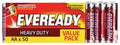 Battery Eveready Heavy Duty Red (Aa) 50Pk