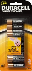 Duracell Aa 16 Battery Mn1500 B16