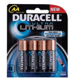 Battery Duracell Ultra Lithium Aa4