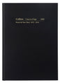 Diary Financial Year Collins A4 14M4 1Dtp Black