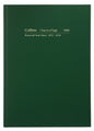 Diary Financial Year Collins A4 14M4 1Dtp Green