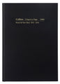 Diary Financial Year Collins A4 24M4 2 Dtp Black