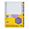 Marbig Dividers A4 Manilla A-Z Tab Coloured