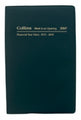 Diary Financial Year Collins A6 36M7 Wto Black
