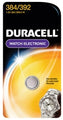 Battery Duracell Watch D384/392