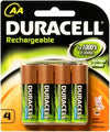 Battery Duracell Nimh Rechargeable Aa Bp4