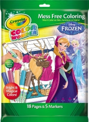 Book Colour Wonder Crayola Disney Frozen