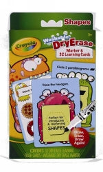 Cards Crayola Flash Dry Erase - Shapes