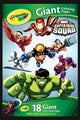 Book Colouring Crayola Giant Marvel Super Hero Squad
