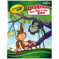 Book Activity Crayola Dry Erase One, Two At The Zoo