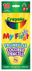 Pencil Coloured Crayola Junior Triangular Pk10