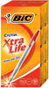 BIC Pen BP Cristal Xtra Life Medium Red - Pack of 50