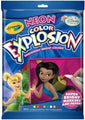 Crayola Colour Explosion Neon Disney Fairies