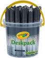 Markers Crayola Dry Erase Whiteboard Deskpack Black>