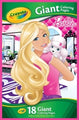 Crayola Giant Coloring Pages Barbie