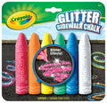 Chalk Crayola Sidewalk Glitter Washable