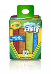 Chalk Crayola Washable Sidewalk 12'S