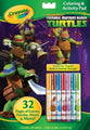 Coloring And Activity Pad With Markers Crayola Tmnt