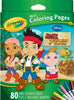 Activity Mini Travelling Kit Crayola Disney Jake & The Neverland Pirates