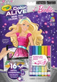 Book Colouring Crayola Color Alive Incl Markers Barbie