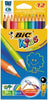 Pencil Coloured Bic Kids Evolution Pk12