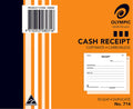 Cash Rec Book Olympic 714 Dup C/Less 5X4